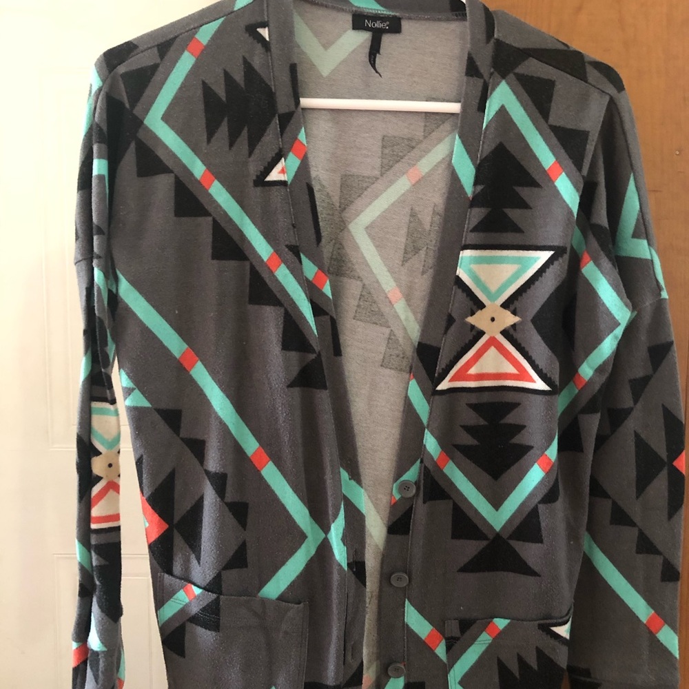 Aztec cardigan